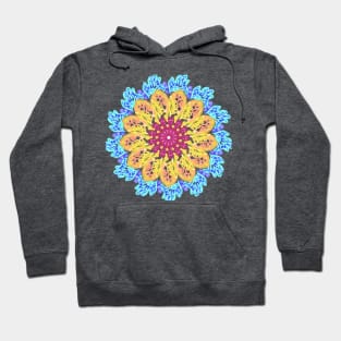 Neon mandala Hoodie